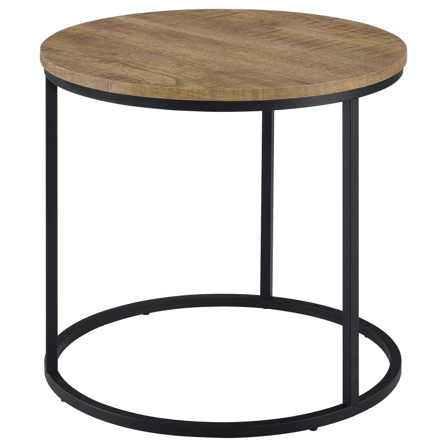 Home & Sleep Outlet - Lainey Round Occasional Side End Table Mango