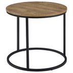 Home & Sleep Outlet - Lainey Round Occasional Side End Table Mango