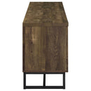 Myles 2-door Engineered Wood 60-inch TV Stand Rustic Oak