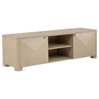 Home & Sleep Outlet - Marcelo 71-inch TV Stand Media Console Light Elm