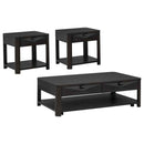 Marcelo 3-piece Coffee Table Set with Storage Coffee