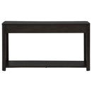 Marcelo Sofa Console Table with 2 Drawers and Shelf Coffee