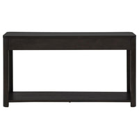 Marcelo Sofa Console Table with 2 Drawers and Shelf Coffee