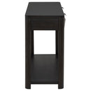 Marcelo Sofa Console Table with 2 Drawers and Shelf Coffee