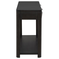 Marcelo Sofa Console Table with 2 Drawers and Shelf Coffee