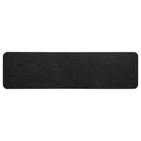 Marcelo Sofa Console Table with 2 Drawers and Shelf Coffee