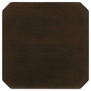 Amaro 3-piece Coffee and End Table Set Dark Brown