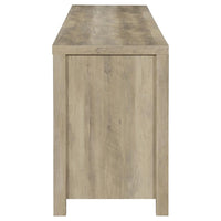 Madra 2-door Engineered Wood 79-inch TV Stand Distressed Pine