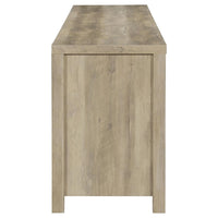 Madra 2-door Engineered Wood 79-inch TV Stand Distressed Pine