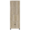 Sachin 3-piece 79-inch TV Entertainment Center Antique Pine