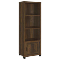 Sachin 3-piece 79-inch TV Entertainment Center Dark Pine