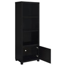 Sachin 3-piece Entertainment Center 79-inch TV Stand Black
