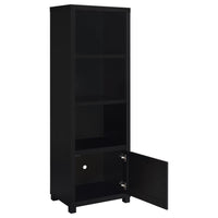Sachin 3-piece Entertainment Center 79-inch TV Stand Black