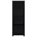 Sachin 3-piece Entertainment Center 79-inch TV Stand Black