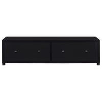 Sachin 3-piece Entertainment Center 79-inch TV Stand Black