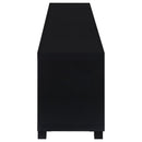 Sachin 4-door Engineered Wood 79-inch TV Stand Black