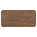 Radley 3-piece Rectangular Coffee Table Set Natural Walnut