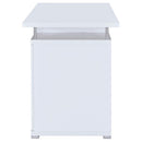 Tracy 55-inch 2-drawer Office Computer Desk White