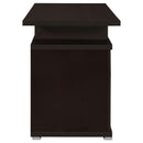 Irving 47-inch 2-drawer Office Computer Desk Cappuccino