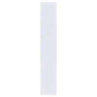 Theo 71-inch 6-shelf Bookshelf White