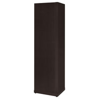 Alder 71-inch 6-shelf Corner Bookcase Cappuccino