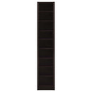 Eliam 71-inch 8-shelf Bookcase Cappuccino