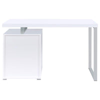 Brennan 47-inch 3-drawer Office Computer Desk White