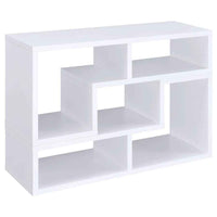 Velma Multipurpose TV Stand and Bookshelf White