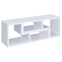 Velma Multipurpose TV Stand and Bookshelf White