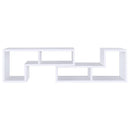 Velma Multipurpose TV Stand and Bookshelf White