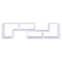 Velma Multipurpose TV Stand and Bookshelf White