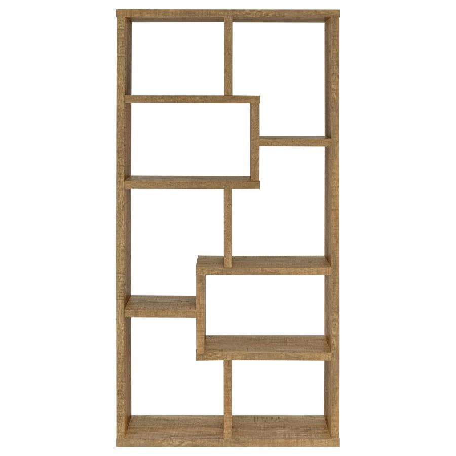 Home & Sleep Outlet - Theo 71-inch 6-shelf Bookshelf Mango
