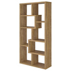 Home & Sleep Outlet - Theo 71-inch 6-shelf Bookshelf Mango
