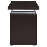 Brennan 47-inch 3-drawer Office Computer Desk Cappuccino