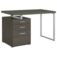 Brennan 47-inch 3-drawer Office Computer Desk Weathered Grey