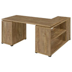 Home & Sleep Outlet - Yvette 60-inch 3-drawer L-Shape Computer Desk Mango