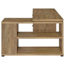 Yvette 60-inch 3-drawer L-Shape Computer Desk Mango