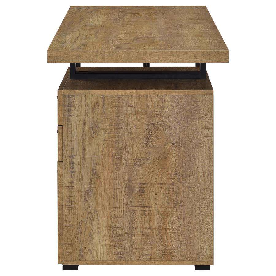 Home & Sleep Outlet - Brennan 47-inch 3-drawer Office Computer Desk Mango
