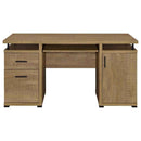Tracy 55-inch 2-drawer Office Computer Desk Mango