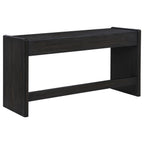 Home & Sleep Outlet - Leandro 2-drawer Home Office Writing Desk Burnished Black