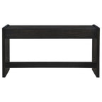 Home & Sleep Outlet - Leandro 2-drawer Home Office Writing Desk Burnished Black
