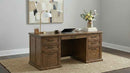 Altidore 68-inch 7-drawer Executive Home Office Desk Distressed Brown