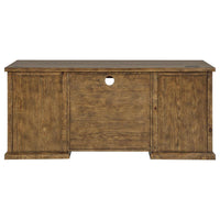 Altidore 68-inch 7-drawer Executive Home Office Desk Distressed Brown