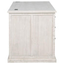 Altidore 68-inch 7-drawer Executive Home Office Desk Distressed White