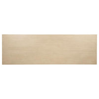Harkes 75-inch 3-drawer Computer Desk with Adjustable Shelf Light Elm