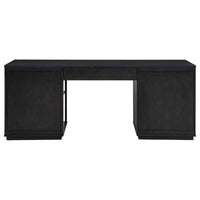 Harkes 75-inch 3-drawer Computer Desk with Adjustable Shelf Coffee Bean