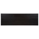 Harkes 75-inch 3-drawer Computer Desk with Adjustable Shelf Coffee Bean