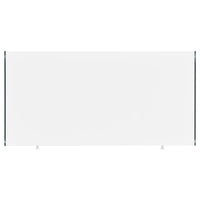 Dobrev 48-inch 2-drawer Writing Desk White High Gloss