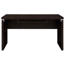 Skylar L-Shape Desk with Mobile File Cabinet Cappuccino