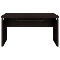 Skylar L-Shape Desk with Mobile File Cabinet Cappuccino